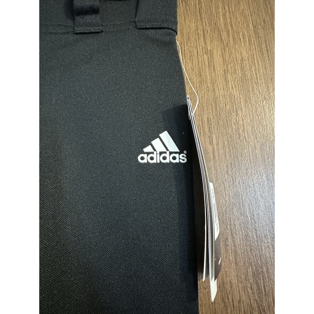 NWT Adidas boys baseball tripple stripe pants black xxs summer sports t-ball - Picture 10 of 11